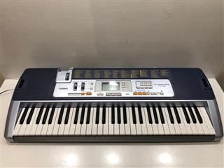 casio keyboard with key lighting system